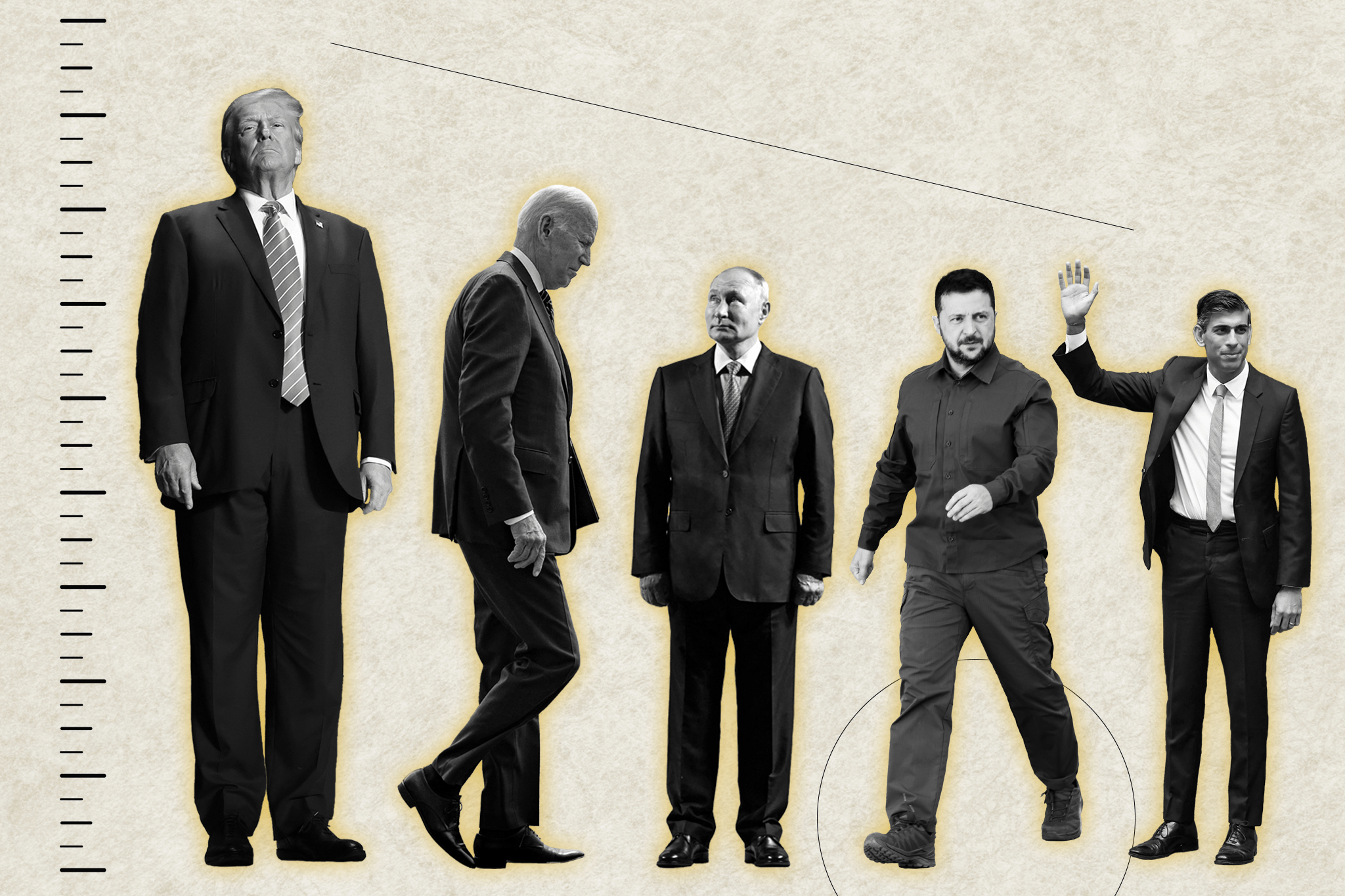 Ron DeSantis in platform heels: does height matter when it comes to